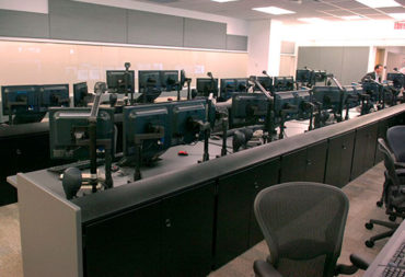 Air Canada support spaces at Toronto Pearson International Airport